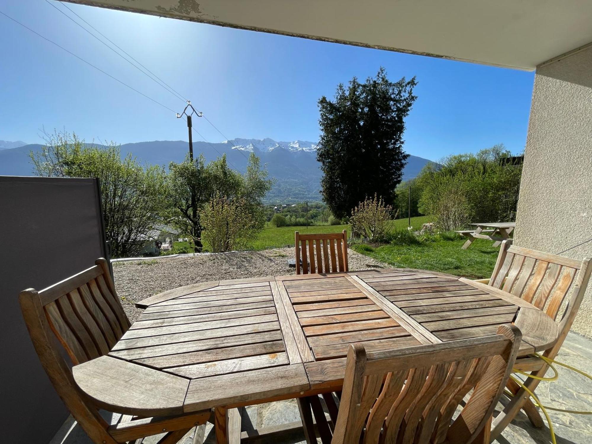 Petit Logement Cosy Dans Maison Au Calme Verrens-Arvey Exterior foto